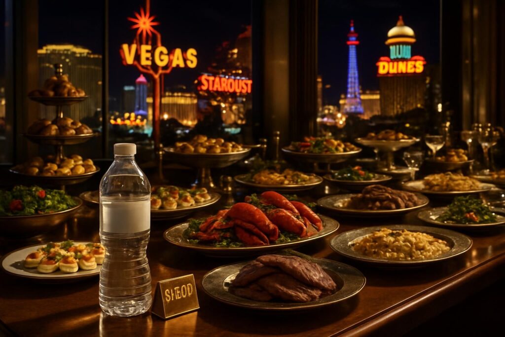 À Las Vegas, des buffets à 175 $ et des bouteilles d’eau à 10 $ : la ville du jeu à prix d’or