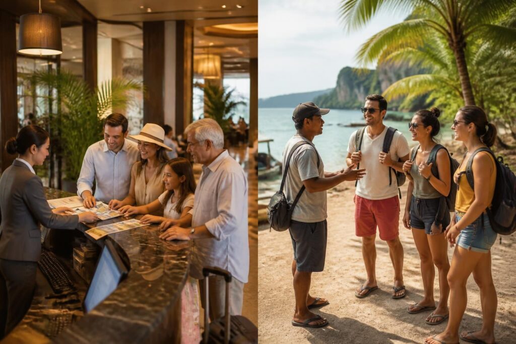 Excursion en hôtel vs en direct : pourquoi vous payez parfois deux fois plus cher via votre resort
