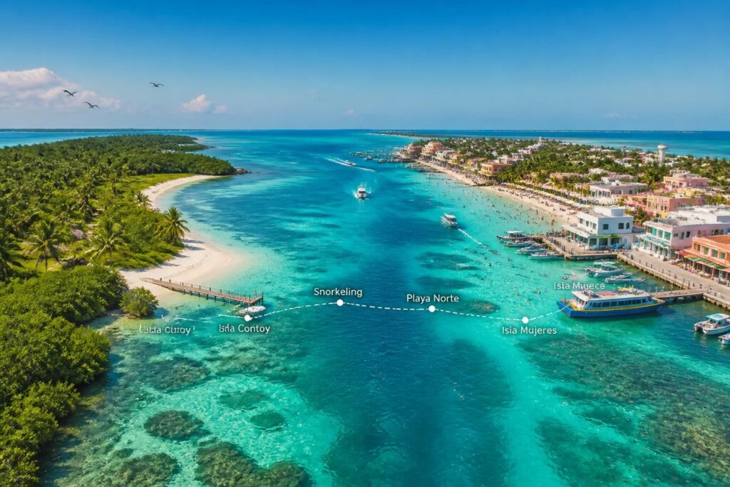 Isla Contoy et Isla Mujeres : quel itinéraire privilégier pour une expérience inoubliable ?