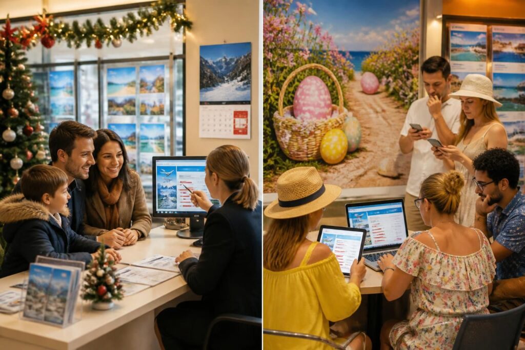 Pourquoi les prix des excursions augmentent-ils autour de noël et pâques ?