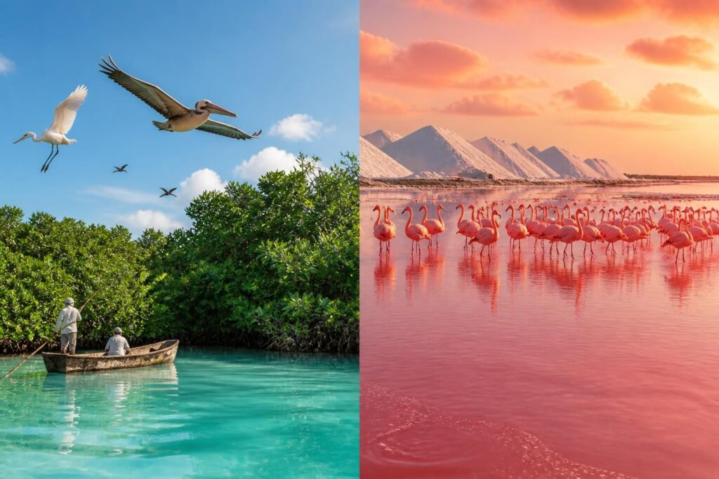 Sian kaan ou las coloradas : quelle réserve naturelle choisir pour votre prochaine aventure