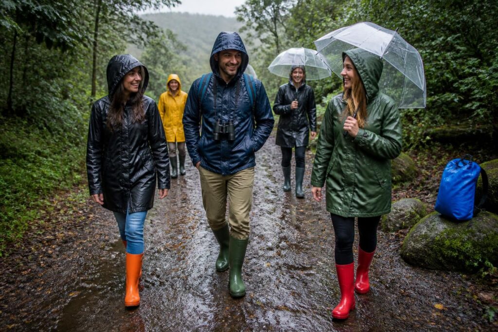 découvrez nos astuces pour réussir votre excursion même en cas de pluie le jour j et profiter pleinement de votre aventure malgré le mauvais temps.