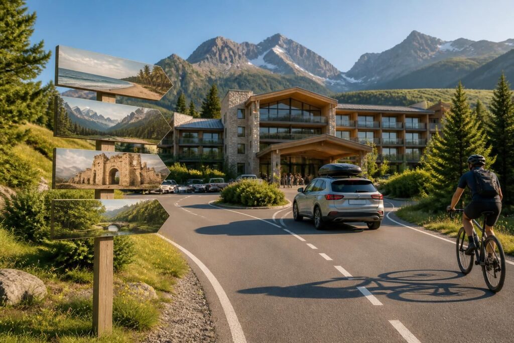 Combien de temps prévoir sur la route pour chaque excursion depuis votre hôtel