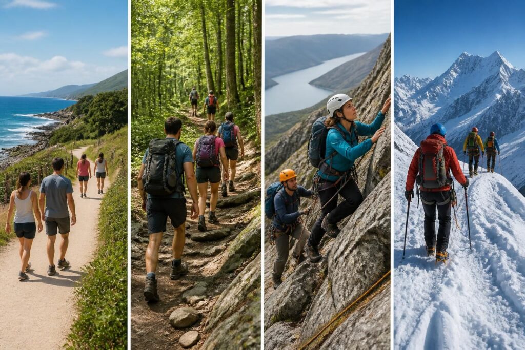 Niveau physique requis pour chaque type d&rsquo;excursion promotours : guide complet