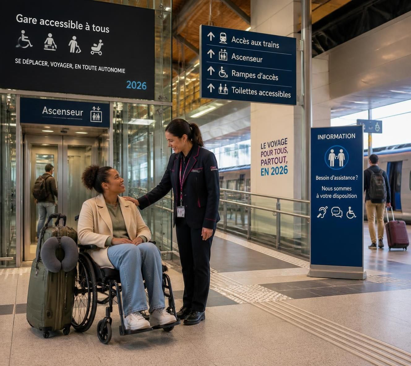 Voyageurs à mobilité réduite : quelles options sont réellement adaptées pour faciliter leurs déplacements - PROMO TOURS découvrez les options adaptées pour faciliter les déplacements des voyageurs à mobilité réduite et rendre leurs voyages plus accessibles et confortables.