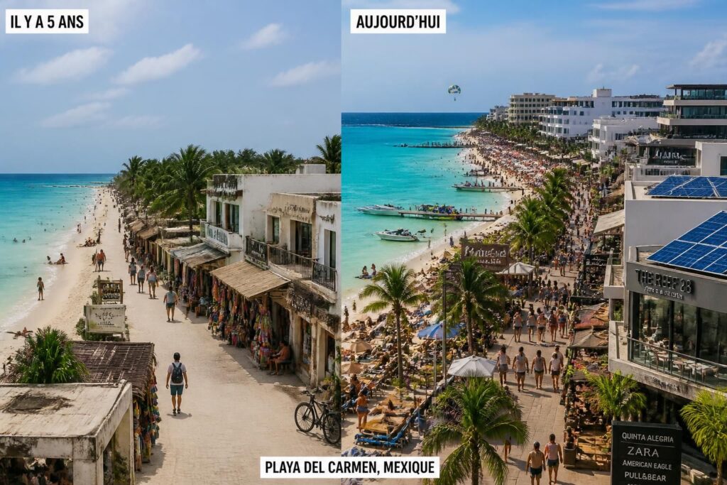 Ce qui a changé à Playa del Carmen ces 5 dernières années côté tourisme