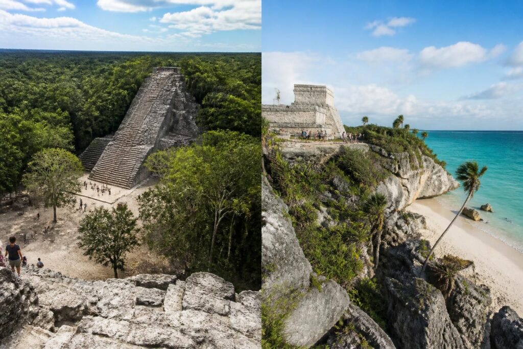 Coba vs tulum : comment choisir la meilleure ruine maya pour votre excursion