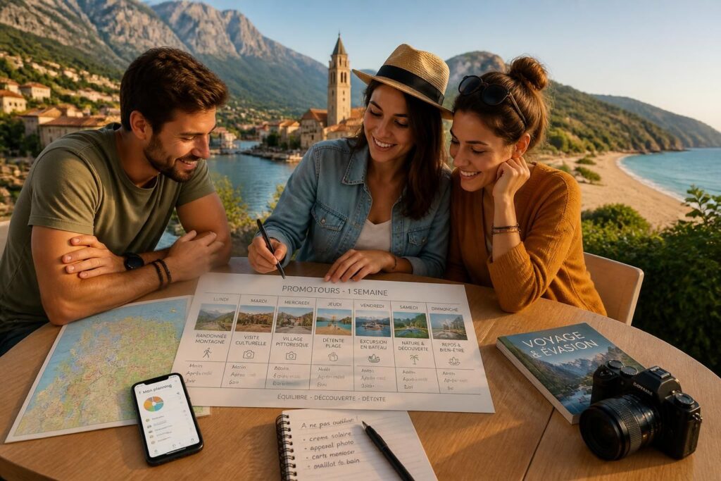 Comment combiner plusieurs excursions promotours en une semaine sans se fatiguer