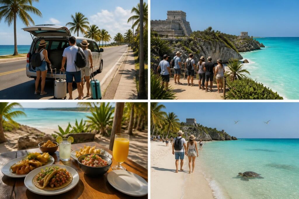 Itinéraire complet pour visiter Tulum en une journée depuis Playa del Carmen