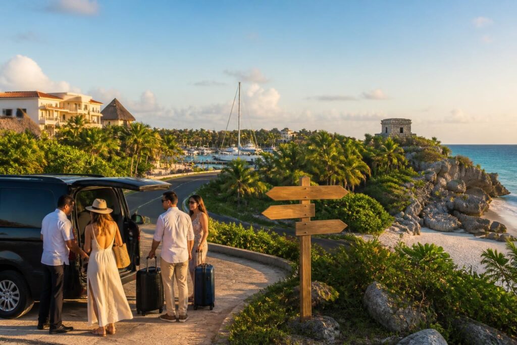 Où se faire récupérer à Playacar, Puerto Aventuras et Tulum : guide des zones pratiques